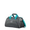 American Tourister Sport Duffel, Grey/Turquoise, 50cm=19.68''