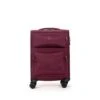 Cloe Carry-On 20 Inch Luggage With 360º-spinner Wheels In Burgundy Red Color