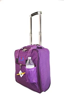 New BoardingBlue Allegiant Air Rolling Free Personal Item Under Seat (Purple) -Travelpro Shop 31CcN461S0L