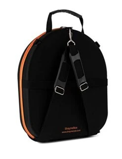 Hat Box Travel Crush Proof Carry On With Luggage Strap And Shoulder Strap Black -Travelpro Shop 31EIEGLzswL