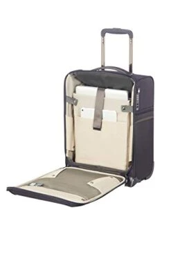 Samsonite Uplite Upright Underseater With USB Port Suitcase 45 Cm, Blue (Blue) - 115776/1090 -Travelpro Shop 31HKZiggZ4L