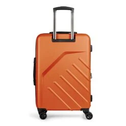 Bugatti Swiss Mobility - LGA Collection - 3 Piece Luggage Set, Lightweight And Resistant Hardside Equipped With Double 360 Degree Spinner Wheels - Made Of ABS Material - Orange -Travelpro Shop 31I9FvIfufL