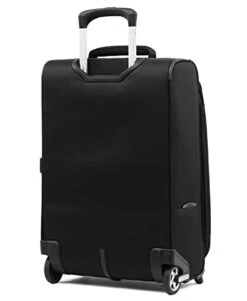 Travelpro Skypro Lightweight Airline Size Carry On Luggage Trolley Suitcase (Midnight Black, 22" Expandable Rollaboard) -Travelpro Shop 31IibkOeWgL