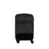 Cloe Carry-On 20 Inch Hybrid Luggage With 360º-spinner Wheels In Black Color