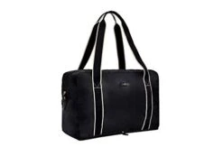 Paravel Foldable Travel Duffle Bag | Derby Black | Lightweight Carry On Bag -Travelpro Shop 31LRBpGZbVL