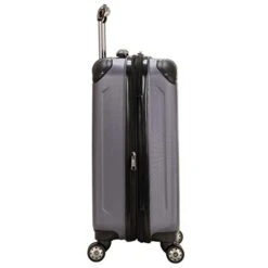 Kenneth Cole Reaction Reverb 20" Carry-On Expandable Luggage Lightweight Hardside 8-Wheel Spinner Travel Suitcase Bag, Smokey Purple, Inch 18 Kenneth Cole Reaction Reverb 20" Carry-On Expandable Luggage Lightweight Hardside 8-Wheel Spinner Travel Suitcase Bag, Smokey Purple, Inch -Travelpro Shop 31LxZidiz2L