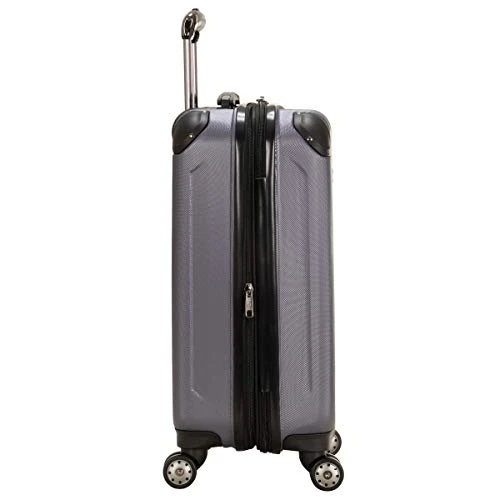 Kenneth Cole Reaction Reverb 20" Carry-On Expandable Luggage Lightweight Hardside 8-Wheel Spinner Travel Suitcase Bag, Smokey Purple, Inch 8 Kenneth Cole Reaction Reverb 20" Carry-On Expandable Luggage Lightweight Hardside 8-Wheel Spinner Travel Suitcase Bag, Smokey Purple, Inch - Image 8