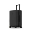 LEVEL8 Elegance Matte Carry-On Luggage, 20” Hardside Suitcase, Lightweight PC Matte Hardcase Spinner Trolley For Luggage, TSA Approved Cabin Luggage With 8 Spinner Wheels- Black, 20-Inch Carry-On