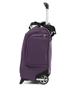 Travelpro Skypro Lightweight Airline Size Carry On Luggage Trolley Suitcase (Orchid Purple, 2-Wheel Underseat Bag) -Travelpro Shop 31OBtr8H0hL