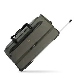 Travelpro Roadtrip 30" Drop-Bottom Rolling Duffel With 3 Large Packing Cubes Included, Olive -Travelpro Shop 31OGFQVlypL