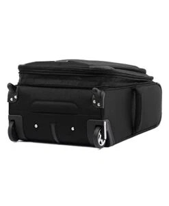 Travelpro Skypro Lightweight Airline Size Carry On Luggage Trolley Suitcase (Midnight Black, 22" Expandable Rollaboard) -Travelpro Shop 31Q8cuGgHCL