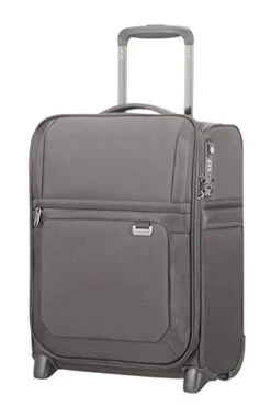 Samsonite Uplite Upright Underseater With USB Port Suitcase 45 Cm, Grey (Grey) - 115776/1408