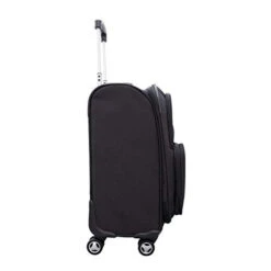 NFL New Orleans Saints Domestic Carry-On Spinner, 20-Inch, Black -Travelpro Shop 31ToCefa BL