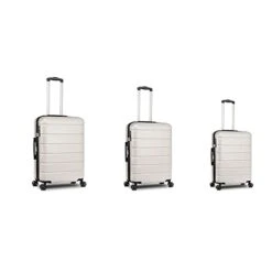 Luggage Sets Suitcase Lightweight TSA Lock Spinner White -Travelpro Shop 31Xuqmp4dOS