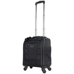 Kenneth Cole Reaction 18" Lightweight Multi-Pocket Anti-Theft RFID 14.1" Laptop & Tablet Underseater Carry-On With USB Charging Port, Black 25 Kenneth Cole Reaction 18" Lightweight Multi-Pocket Anti-Theft RFID 14.1" Laptop & Tablet Underseater Carry-On With USB Charging Port, Black -Travelpro Shop 31ZKX IOP L