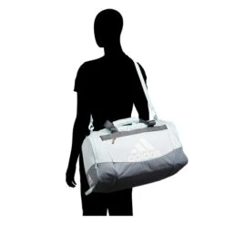 Adidas Defender 4 Small Duffel Bag, Jersey Onix Grey/Black 15 Adidas Defender 4 Small Duffel Bag, Jersey Onix Grey/Black -Travelpro Shop 31d1WWgcs S