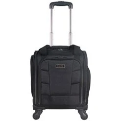 Kenneth Cole Reaction 18" Lightweight Multi-Pocket Anti-Theft RFID 14.1" Laptop & Tablet Underseater Carry-On With USB Charging Port, Black 18 Kenneth Cole Reaction 18" Lightweight Multi-Pocket Anti-Theft RFID 14.1" Laptop & Tablet Underseater Carry-On With USB Charging Port, Black -Travelpro Shop 31f3cPiVzxL
