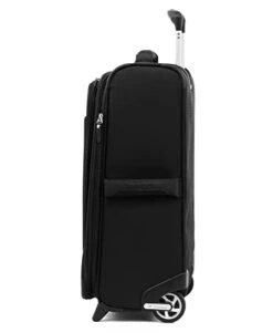 Travelpro Skypro Lightweight Airline Size Carry On Luggage Trolley Suitcase (Midnight Black, 22" Expandable Rollaboard) -Travelpro Shop 31gJDpXf33L