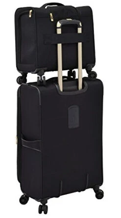 London Fog Langley 8 Wheel 15" Under The Seat Bag, Black -Travelpro Shop 31jcyaST8 L