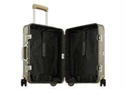 Rimowa Topas Titanium Carry On Luggage IATA 21" Inch Multiwheel 32L Suitcase - Champagne -Travelpro Shop 31kANOlOkCL