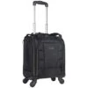 Kenneth Cole Reaction 18" Lightweight Multi-Pocket Anti-Theft RFID 14.1" Laptop & Tablet Underseater Carry-On With USB Charging Port, Black