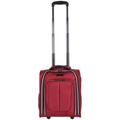Kenneth Cole Reaction Lincoln Square 16" 1680d Polyester 2-Wheel Underseater Carry-on, Red 20 Kenneth Cole Reaction Lincoln Square 16" 1680d Polyester 2-Wheel Underseater Carry-on, Red -Travelpro Shop 41 ZW1bacKL