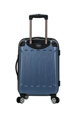 Rockland London Hardside Spinner Wheel Luggage, Blue, Carry-On 20-Inch -Travelpro Shop 410XwiB9sHL