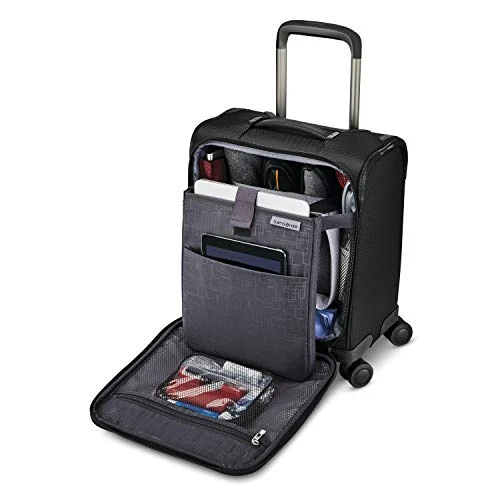 Samsonite Silhouette 16 Underseat Spinner Carry On (Obsidian) 5 Samsonite Silhouette 16 Underseat Spinner Carry On (Obsidian) - Image 5