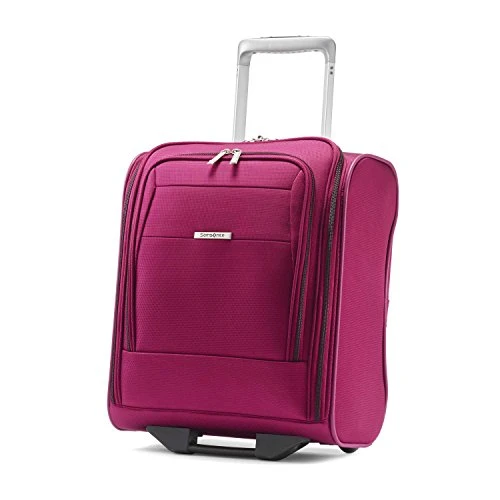 Samsonite Eco-Nu Wheeled Underseater Carry-On Raspberry 1 Samsonite Eco-Nu Wheeled Underseater Carry-On Raspberry