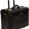 Wheeled Pilot Case Rolling 17.3" Laptop Roller Bag Briefcase Hand Luggage Flight Cabin