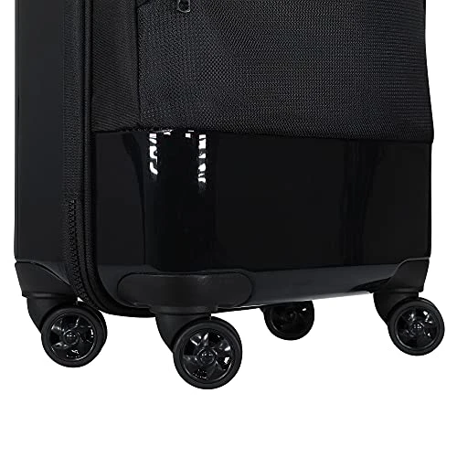 Cloe Carry-On 20 Inch Hybrid Luggage With 360º-spinner Wheels In Black Color 6 Cloe Carry-On 20 Inch Hybrid Luggage With 360º-spinner Wheels In Black Color - Image 6