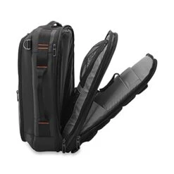 Briggs & Riley ZDX Convertible Backpack Duffel Carry-on, Black, Medium -Travelpro Shop 415qS LkT L