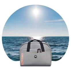 DELSEY Paris Egoa Travel Duffel Bag Made From 100% Recycled Materials, Light Gray, 18 Inch -Travelpro Shop 417scZIaTTL