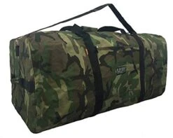 Heavy Duty Cargo Duffel Jumbo Gear Bag Big Drum Set Equipment Hardware Bags Large Square Sport Duffel 42 Inch Oversized Rooftop Travel Bag Huge Rack Roof Ball Traveling Roofbag Camo -Travelpro Shop 4191vEaqXhL