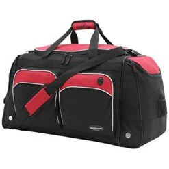 Travelers Club Adventure Travel Duffel Bag, Red, 28 Inch 11 Travelers Club Adventure Travel Duffel Bag, Red, 28 Inch -Travelpro Shop 419OCWdZmEL
