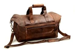 Leather Travel Duffel Bag Overnight Weekend Luggage Carry On Airplane Underseat -Travelpro Shop 41ABmZTRPpL