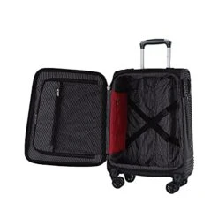 Cloe Carry-On 20 Inch Luggage With 360º-spinner Wheels In Black Color 16 Cloe Carry-On 20 Inch Luggage With 360º-spinner Wheels In Black Color -Travelpro Shop 41BlgshyhFS