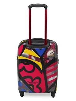 Heys Britto Transparent 21" Carry On Spinner Luggage (Transparent New Day) -Travelpro Shop 41C HQbwBxL