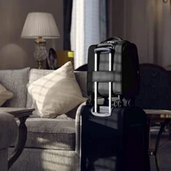 VERAGE Carry On Underseat Luggage With Wheels & USB Port, Wheeled Spinner Bag Carry-on Luggages For Airlines, Lightweight Suitcase Men Women, Pilots And Crew (14-Inch Compact) -Travelpro Shop 41Cm8i7dBlL