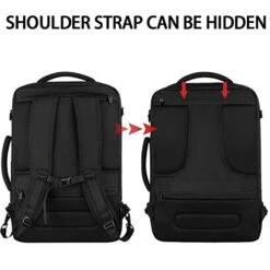 Travel Backpack, 40L Flight Approved Carry On Backpack For Men & Women, Vancropak Expandable Large Luggage Backpack Daypack Water Resistant Lightweight Business Weekender Bag, Black -Travelpro Shop 41EiI69pi2L