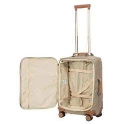 Bric's Brics | 21” Spinner W/Frame Suitcase | Tundra | Lightweight With Softside Exterior | Carry On Size -Travelpro Shop 41FgRjcx tL