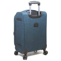 Dejuno Aurora Lightweight Denim 3-Piece Spinner Luggage Set, Navy 12 Dejuno Aurora Lightweight Denim 3-Piece Spinner Luggage Set, Navy -Travelpro Shop 41Gqn0LnI0L