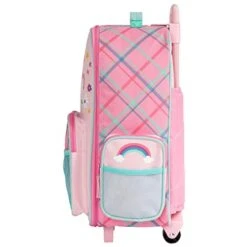 Stephen Joseph Kids Classic Rolling Luggage, Pink Unicorn, One Size -Travelpro Shop 41Gzu746H L