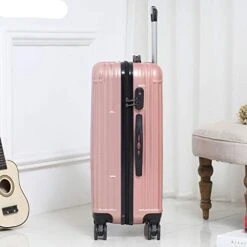 New Hot Suitcase Carry-Ons Women Travel Spinner Rolling Luggage On Wheels,Black,22 -Travelpro Shop 41H IYLXGCL