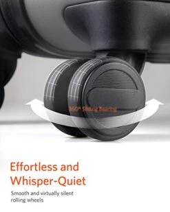 NINETYGO Carry On Luggage 22x14x9 With Spinner Wheels, Hardside Carry On Suitcase With Front Pocket Lock Cover, Super Convenient & Lightweight For Business Travel (20") -Travelpro Shop 41Hp 6wkFIL