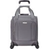 Samsonite Spinner Underseat With USB Port (Pewter)