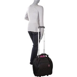 Delsey Paris Delsey Quilted Rolling Underseat Bag For Carry-On Fits Overhead & Under Airline Seat - (Purple) -Travelpro Shop 41MAk1F1KeL bf34d549 b540 4d2c 8b7e cc65a145d190