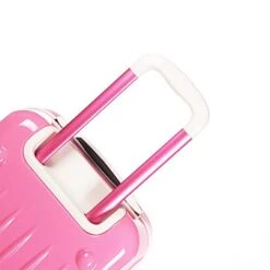 AO WEI LA OW Tourist Luggage Carry On Luggage With Spinner Wheels Rolling Suitcase For Women And Girls, Ascending Gardens Flowers (Pink ,20 Inch) -Travelpro Shop 41NCihqW3gL