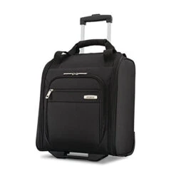Samsonite Advena 4-Piece Set (Underseater, 20", 25", 29" Spinners) (Black) -Travelpro Shop 41NG4y1hZ 2BL