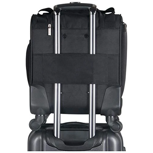 Kenneth Cole Reaction 18" Lightweight Multi-Pocket Anti-Theft RFID 14.1" Laptop & Tablet Underseater Carry-On With USB Charging Port, Black 8 Kenneth Cole Reaction 18" Lightweight Multi-Pocket Anti-Theft RFID 14.1" Laptop & Tablet Underseater Carry-On With USB Charging Port, Black - Image 8